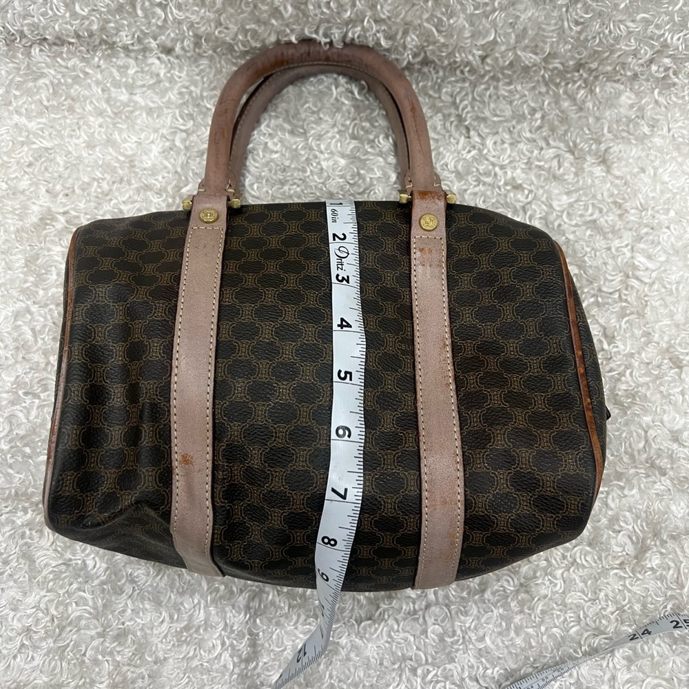 Celine Macadam Boston Top Handle Bag - Picture 8 of 14